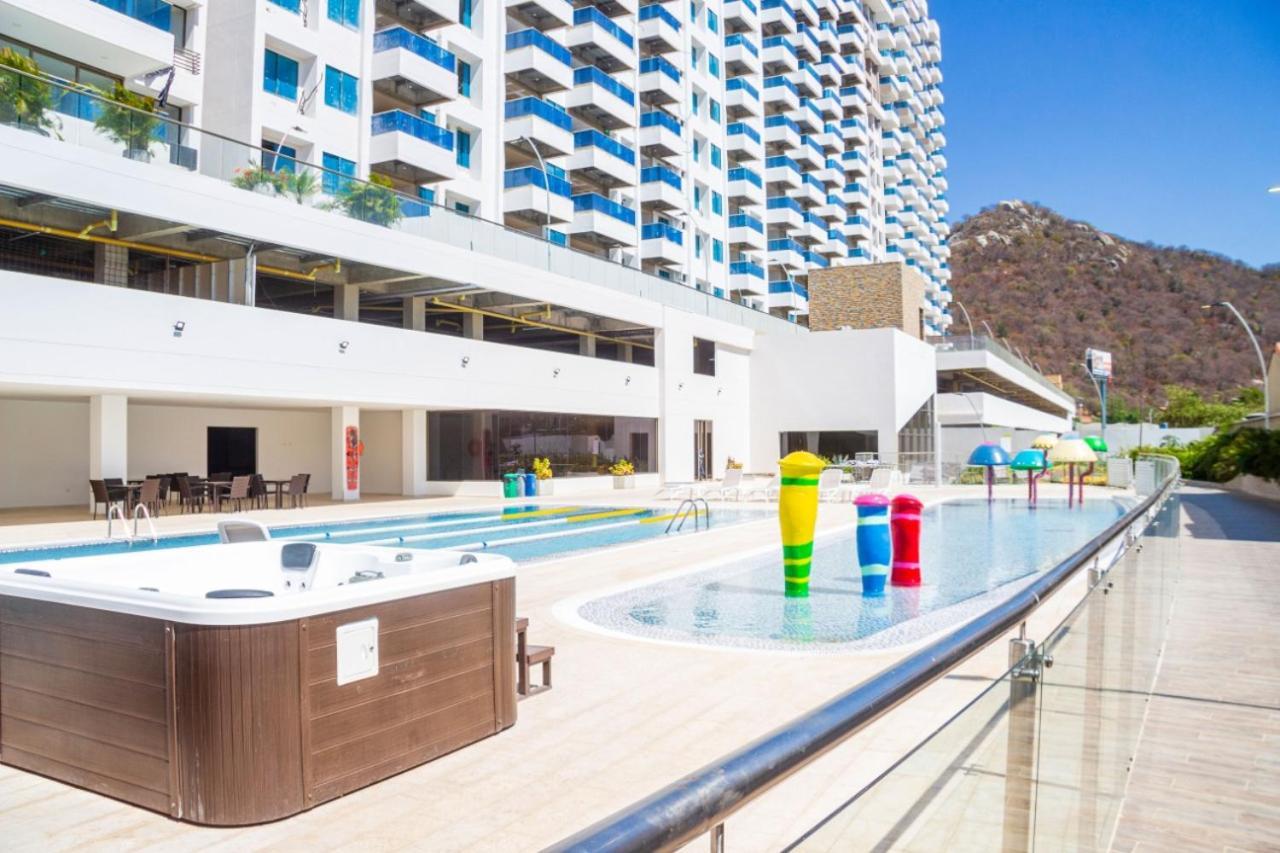 Apartamento Samaria Club Resort Santa Marta  Bagian luar foto